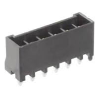 DF63-6P-3.96DSA CON.T.B.3.96MM 6PIN(2X3) 90C HEC MALE BLACK - 1