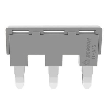 DFA16-03P-11-00AH TERM.BLK.12.00MM 3P COMB BRIDGE GRAY - 1