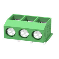 DG126R-5.0-03P-14-00SH TERM.BLK.5.00MM 3P PCB TYPE 0 BOY 90C GREEN GAOSON - 1