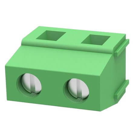 DG128R-7.5-02P-14-00AH TERM.BLK.7.5MM 2P 90C PCB TYPE GREEN - 1