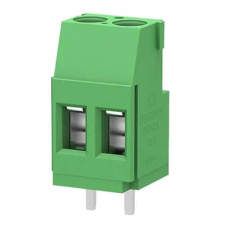 DG129-5.0-02P-14-00SH TERM.BLK.5.00MM 2P PCB TYPE GREEN GAOSONG - 1