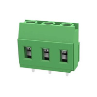 DG129-7.62-03P-14-100AH TERM.BLK.7.62MM 3P PCB TYPE 2 BOY GREEN - 1