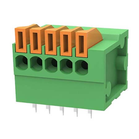 DG141R-2.54-05P-14-00AH TERM.BLK.2.54MM 5P PCB SPRING TYPE - 1