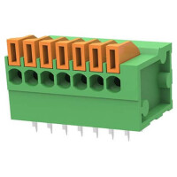 DG141R-2.54-07P-14-00AH TERM.BLK.2.54MM 7P PCB SPRING TYPE - 1