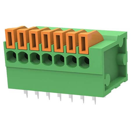DG141R-2.54-07P-14-00AH TERM.BLK.2.54MM 7P PCB SPRING TYPE - 1