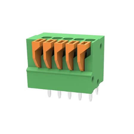 DG141V-2.54-05P-14-00AH TERM.BLK.2.54MM 5P PCB SPRING TYPE - 1