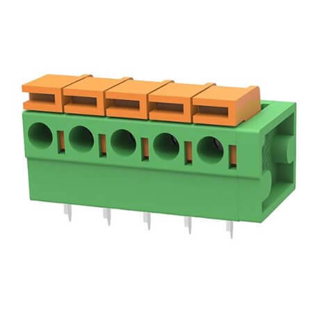 DG142R-5.08-05P-14-00AH TERM.BLK.5.08MM 5P PCB SPRING TYPE - 1