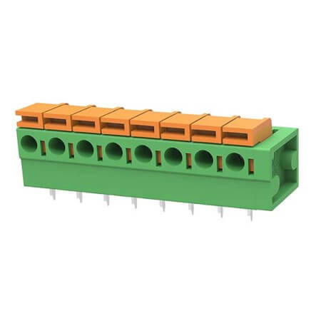 DG142R-5.08-08P-14-00SH TERM.BLK.5.08MM 8P PCB SPRING TYPE GAOSONG - 1