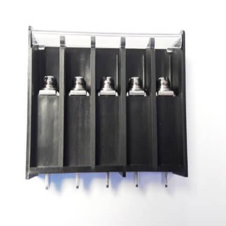 DG2000H-B-05P-13-00AH TERM.BLK.14.50MM 5P 180C BARRIER BLOCKS BLACK - 1