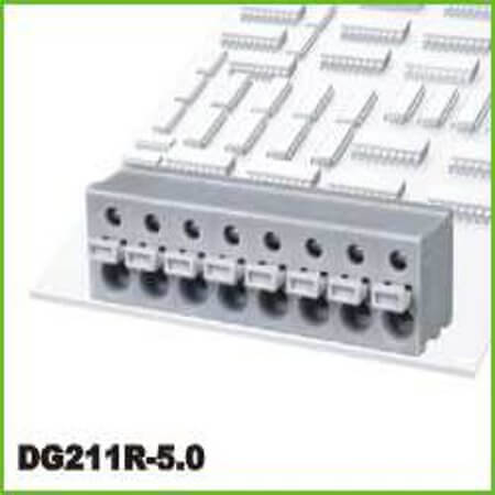 DG211R-5.0-02P-11-00AH TERM.BLK.5.00MM 2P PCB TYPE GRAY - 1
