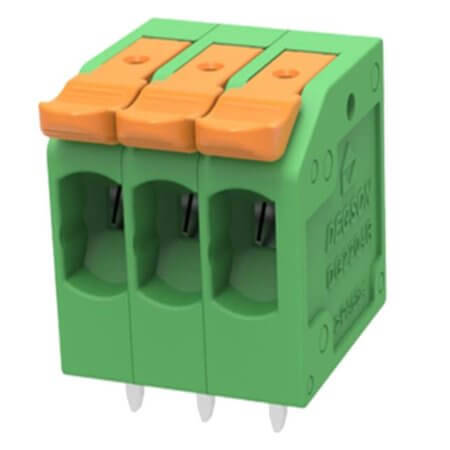 DG2204R-5.0-03P-14-00AH TERM.BLK.5.00MM 3P PCB TYPE GREEN GAOSONG - 1