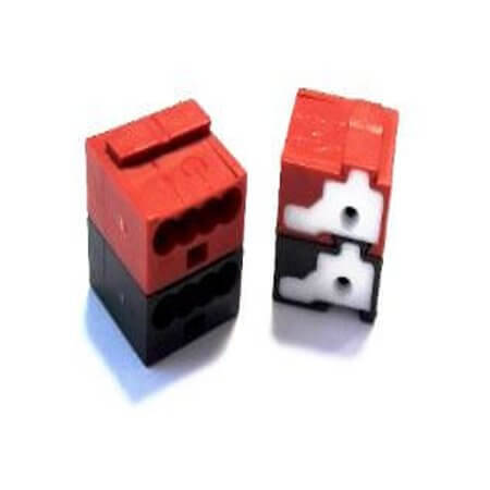 DG220B-2.1-08P-1Y-02AH TERM.BLK.8PIN(2X4) 2.10MM BLACK/RED - 1
