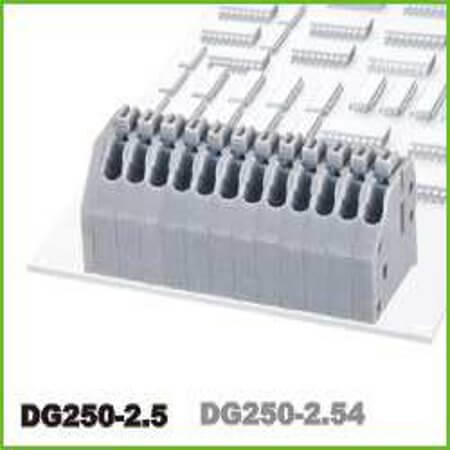 DG250-2.5-03P-11-00AH TERM.BLK.2.50MM 3P 45C PCB TYPE GRAY - 1