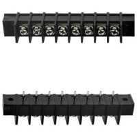 DG25C-A-08P-13-00AH TERM.BLK.7.62MM 8P BARRIER TERMINAL TWO WALL BLACK - 1