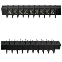 DG25C-A-09P-13-00AH TERM.BLK.7.62MM 9P BARRIER TERMINAL TWO WALL BLACK - 1