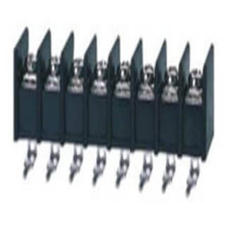 DG25R-B-03P-13-00AH TERM.BLK.7.62MM 3P 90C BARRIER TERMINAL BLACK - 1