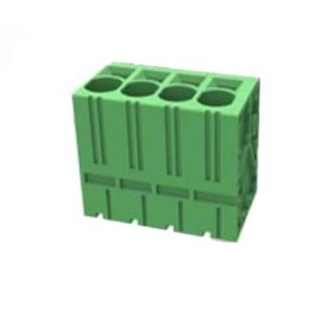 DG271V-7.5-DA-04P-14-00A TERM.BLK.7.5MM 4P PCB SPRING TYPE GREEN - 1