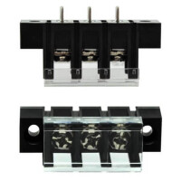 DG28C-A-03P-13-00AH TERM.BLK.7.62MM 3P 180C BARRIER BLACK - 1