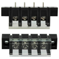 DG28C-A-04P-13-00AH TERM.BLK.7.62MM 4P 180C BARRIER BLOCKS BLACK - 1