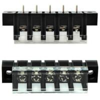 DG28C-A-05P-13-00AH TERM.BLK.7.62MM 5P 180C BARRIER BLOCKS BLACK - 1