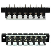 DG28C-A-07P-13-00AH TERM.BLK.7.62MM 7P 180C BARRIER BLOCKS BLACK - 1