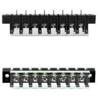 DG28C-A-08P-13-00AH TERM.BLK.7.62MM 8P 180C BARRIER BLOCKS BLACK - 1