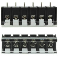 DG28C-B-06P-13-00AH TERM.BLK.7.62MM 6P 180C BARRIER BLOCKS BLACK - 1