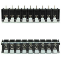 DG28C-B-09P-13-00AH TERM.BLK.7.62MM 9P 180C BARRIER BLOCKS BLACK - 1