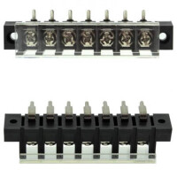 DG28R-A-07P-13-00AH TERM.BLK.7.62MM 7P 90C BARRIER BLOCKS BLACK - 1