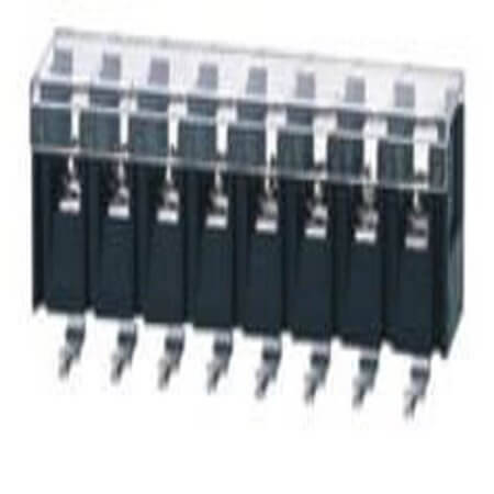 DG28R-B-09P-13-00AH TERM.BLK.7.62MM 9P 90C BARRIER BLOCKS BLACK - 1