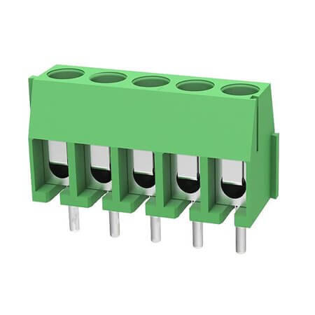 DG350-3.5-05P-14-02AH TERM.BLK.3.50MM 5P SCREW TYPE GREEN - 1