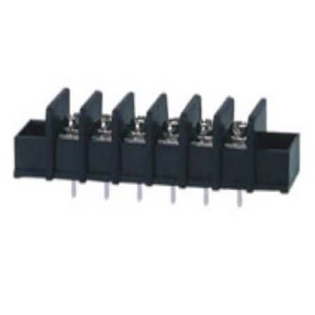 DG35C-A-04P-13-00AH TERM.BLK.8.25MM 4P 180C BARRIER TERMINAL BLACK - 1