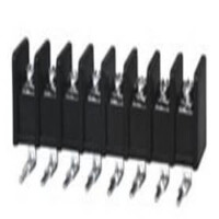 DG35R-B-04P-13-00AH TERM.BLK.8.25MM 4P 90C BARRIER TERMINAL BLACK - 1