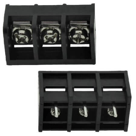 DG36S-B-03P-13-00AH TERM.BLK.8.25MM 3PIN 180C BARRIER BLACK - 1