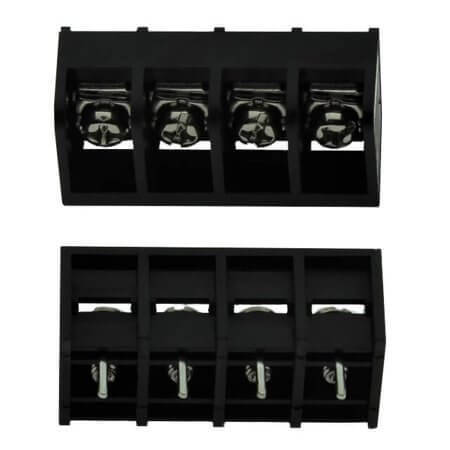 DG36S-B-04P-13-00AH TERM.BLK.8.25MM 4PIN 180C BARRIER BLACK - 1