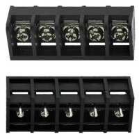 DG36S-B-05P-13-00AH TERM.BLK.8.25MM 5PIN 180C BARRIER BLACK - 1