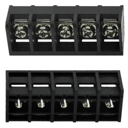 DG36S-B-05P-13-00AH TERM.BLK.8.25MM 5PIN 180C BARRIER BLACK - 1
