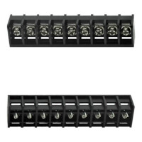 DG36S-B-09P-13-00AH TERM.BLK.8.25MM 9PIN 180C BARRIER BLACK - 1