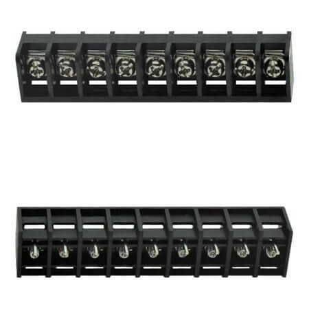 DG36S-B-09P-13-00AH TERM.BLK.8.25MM 9PIN 180C BARRIER BLACK - 1