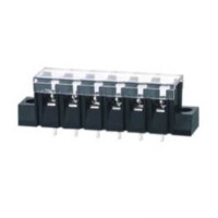 DG38C-A-06P-13-00AH TERM.BLK.8.25MM 6P 180C BARRIER BLOCKS BLACK - 1