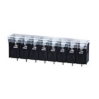 DG38C-B-07P-13-00AH TERM.BLK.8.25MM 7P 180C BARRIER BLOCKS BLACK - 1
