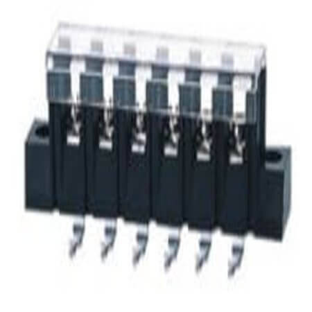 DG38R-A-04P-13-00AH TERM.BLK.8.25MM 4P 90C BARRIER TERMINAL BLACK - 1