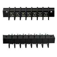 DG45C-A-07P-13-00AH TERM.BLK.9.50MM 7P 180C BARRIER TERMINAL BLACK - 1