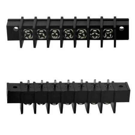 DG45C-A-07P-13-00AH TERM.BLK.9.50MM 7P 180C BARRIER TERMINAL BLACK - 1