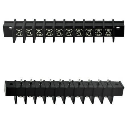 DG45C-A-10P-13-00AH TERM.BLK.9.50MM 10P 180C BARRIER TERMINAL BLACK - 1