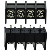 DG45C-B-04P-13-00AH TERM.BLK.9.50MM 4P BARRIER TERMINAL BLACK - 1
