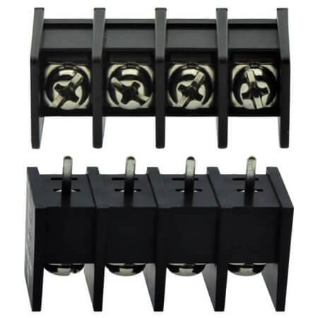 DG45C-B-04P-13-00AH TERM.BLK.9.50MM 4P BARRIER TERMINAL BLACK - 1