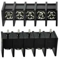 DG45C-B-05P-13-00AH TERM.BLK.9.50MM 5P 180C BARRIER TERMINAL BLACK - 1