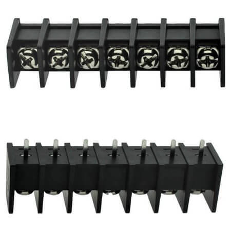 DG45C-B-07P-13-00AH TERM.BLK.9.50MM 7P 180C BARRIER TERMINAL BLACK - 1