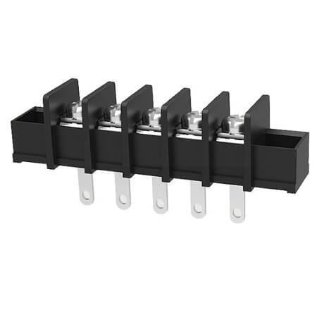 DG45H-A-04P-13-00AH TERM.BLK.9.50MM 4P 180C BARRIER TERMINAL BLACK - 1